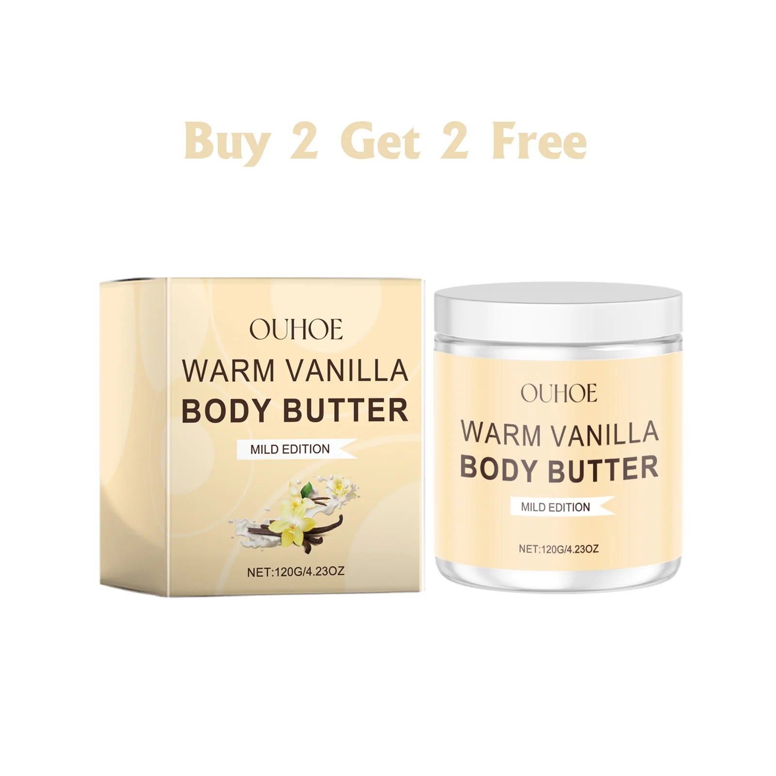 Ouhoe Warm Vanilla Body Scrub