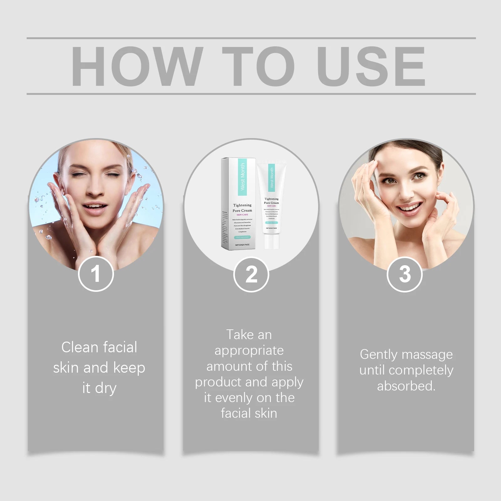 West&Month Pore Tightening Cream