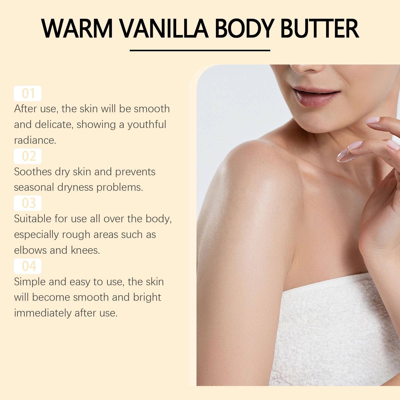 Ouhoe Warm Vanilla Body Scrub