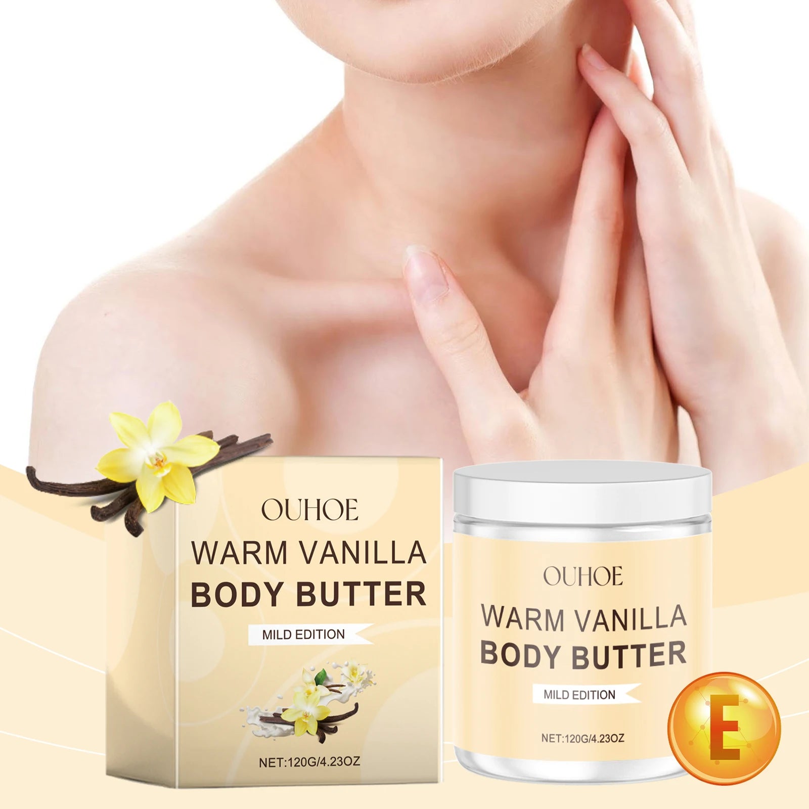 Ouhoe Warm Vanilla Body Scrub