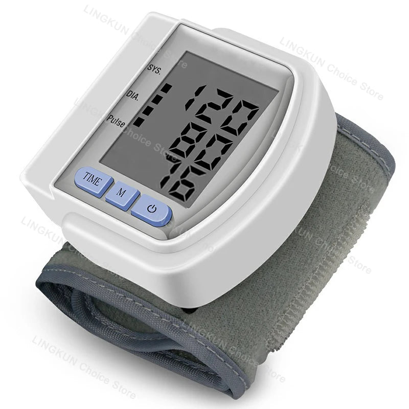 Digital Blood Pressure Monitor Wrist Cuff