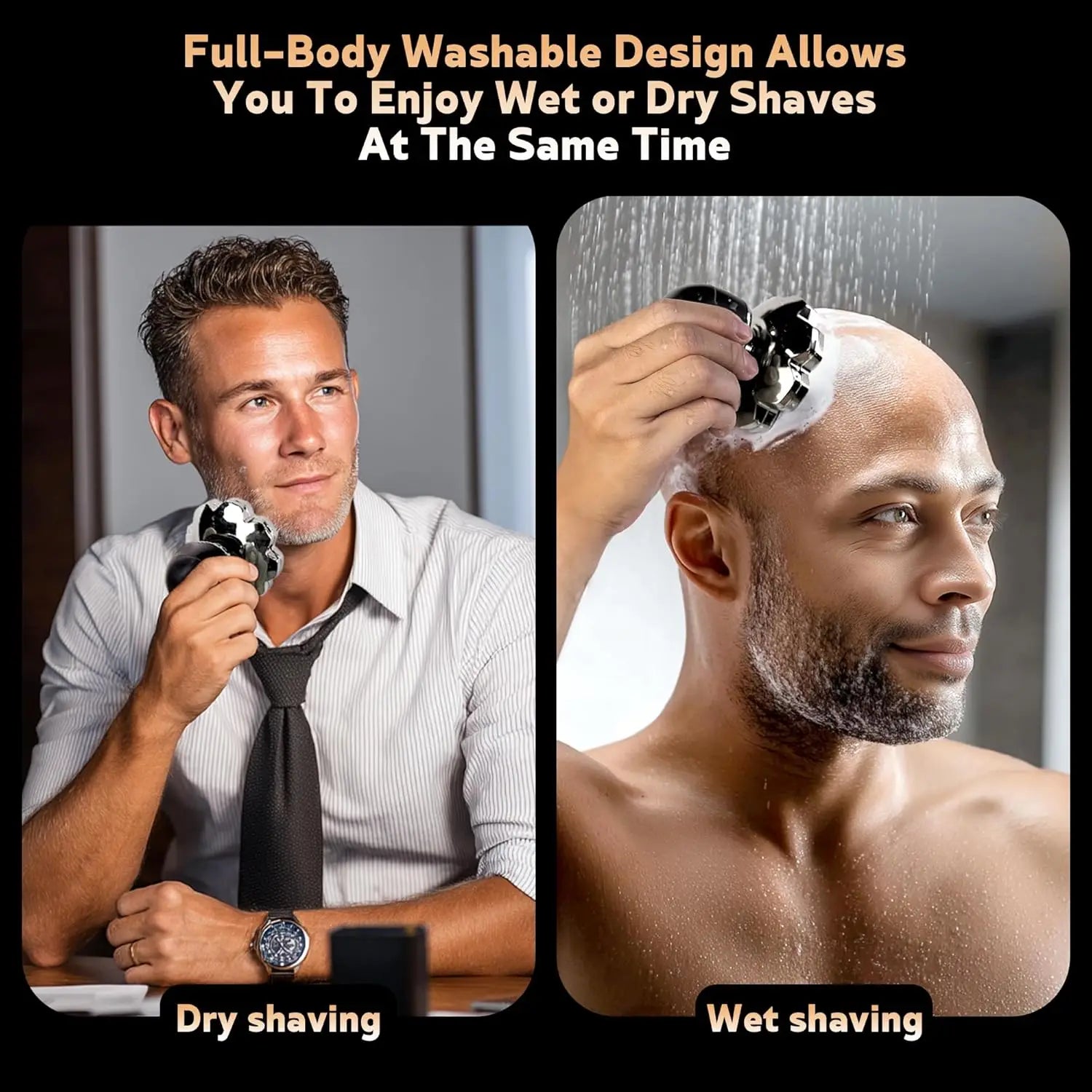 High-Power Electric Shaver for Men
