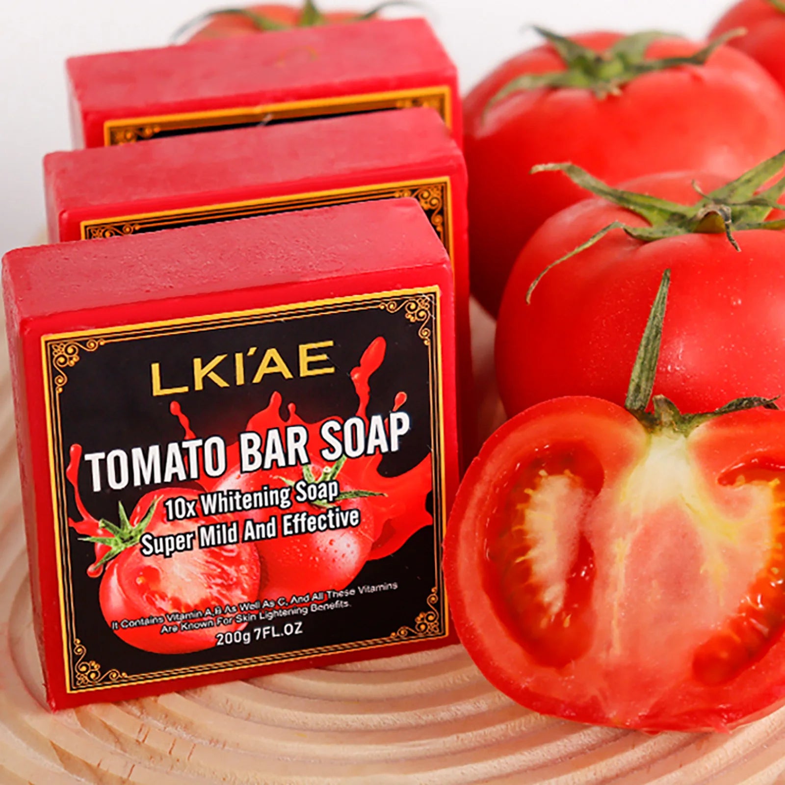 LKIAE Tomato Fruit Handmade Bar Soap