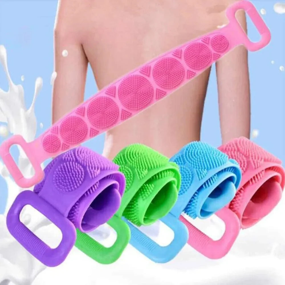 Silicone Body Scrubber & Back Brush