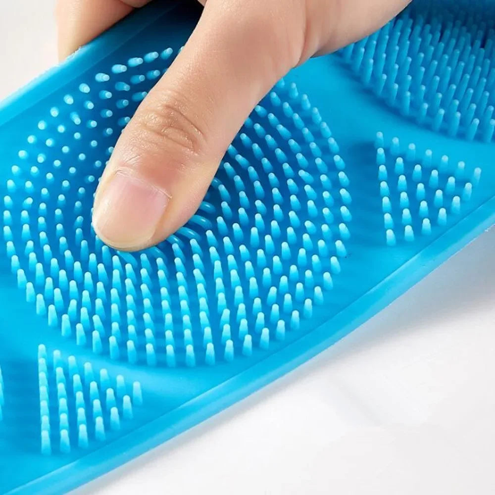 Silicone Body Scrubber & Back Brush