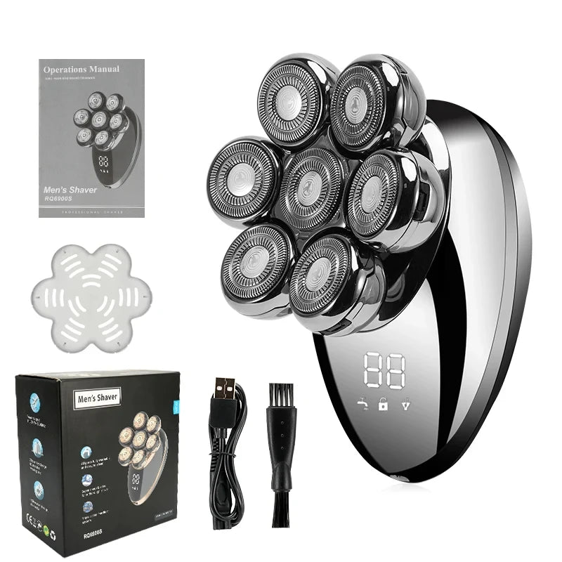 7D Floating Electric Shaver for Men