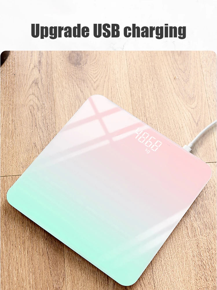 Gradient Color LCD Digital Weight Scale