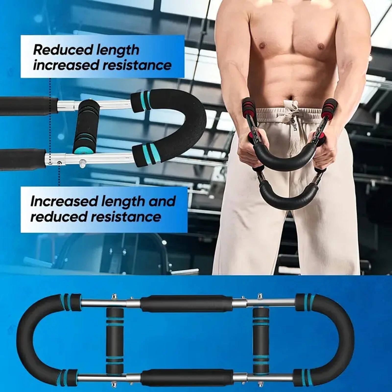 U-Shape Hand Gripper Power Twister