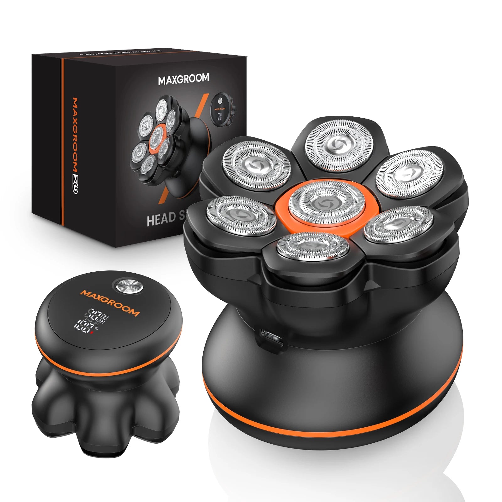 MAXGROOM 7D Head Shaver for Bald Men