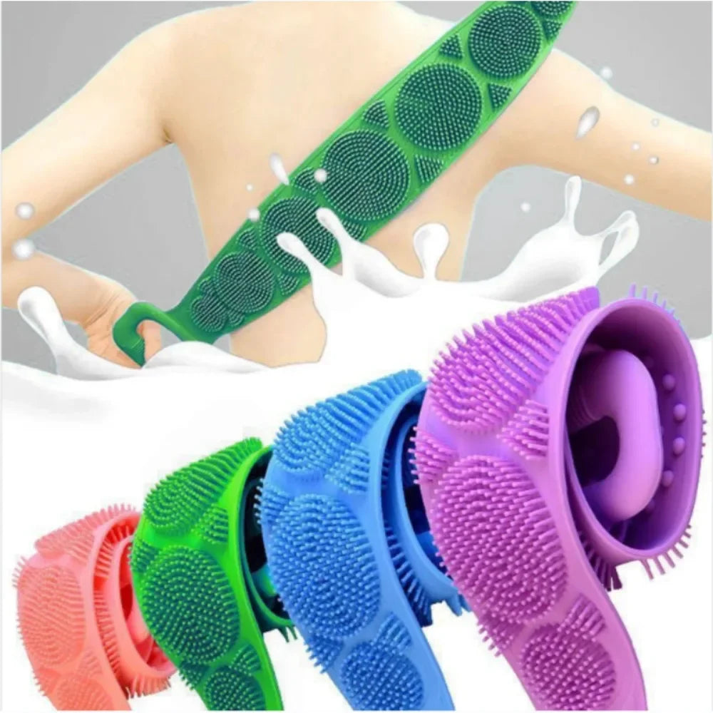 Silicone Body Scrubber & Back Brush