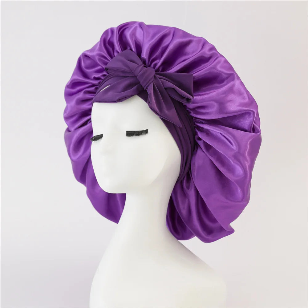 Satin Sleep Cap for Women & Men