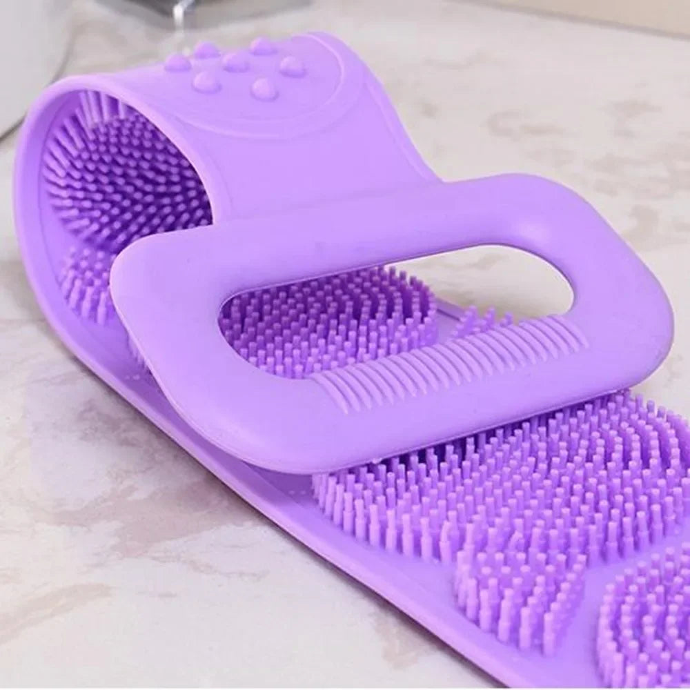 Silicone Body Scrubber & Back Brush