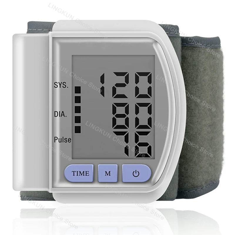 Digital Blood Pressure Monitor Wrist Cuff