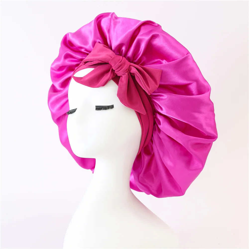 Satin Sleep Cap for Women & Men