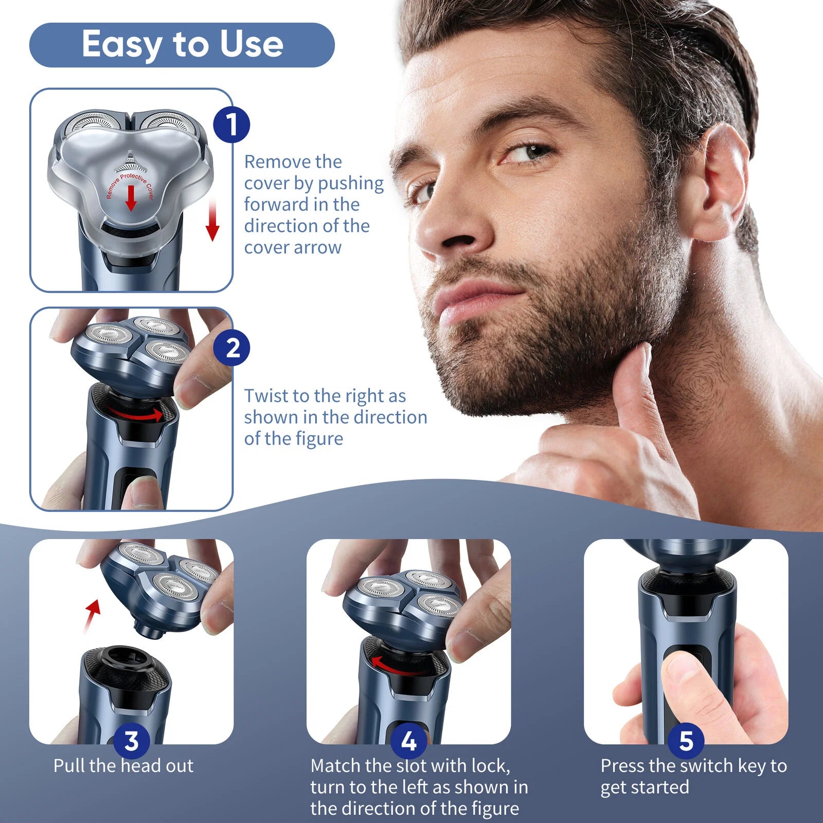 SEJOY Men’s All-in-One Grooming Kit