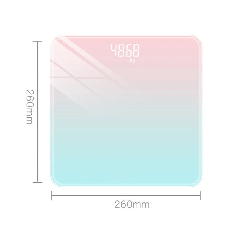 Gradient Color LCD Digital Weight Scale