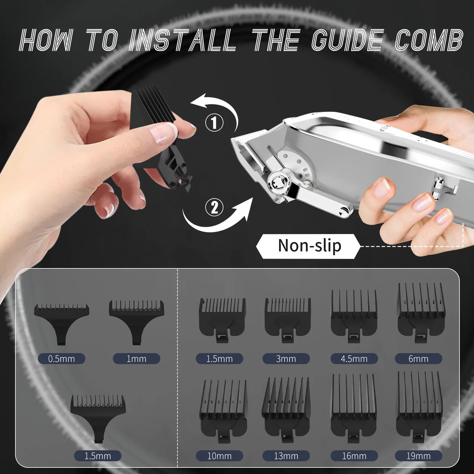 Sejoy Professional Hair Clipper Set
