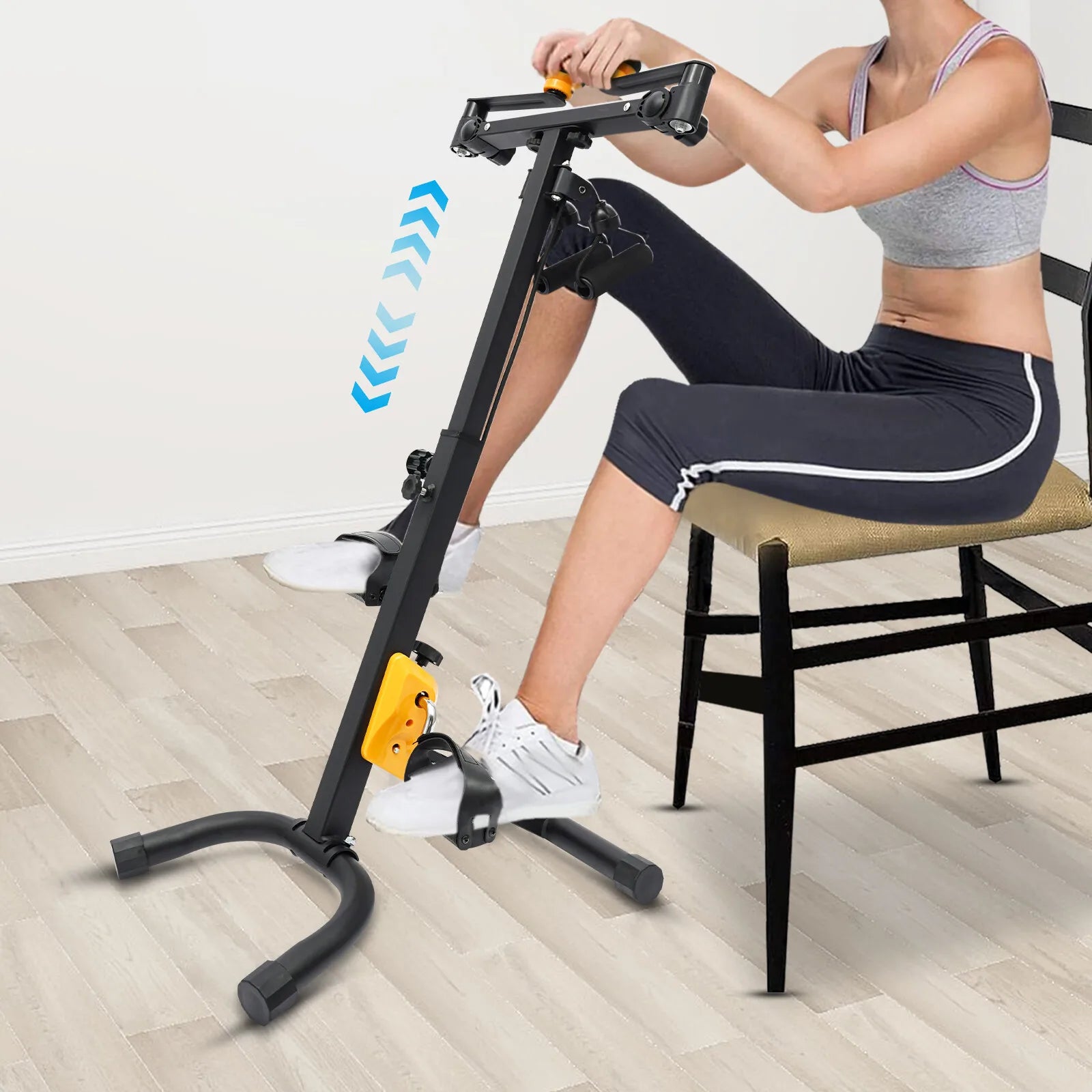 Foldable Pedal Exerciser Bike for Seniors
