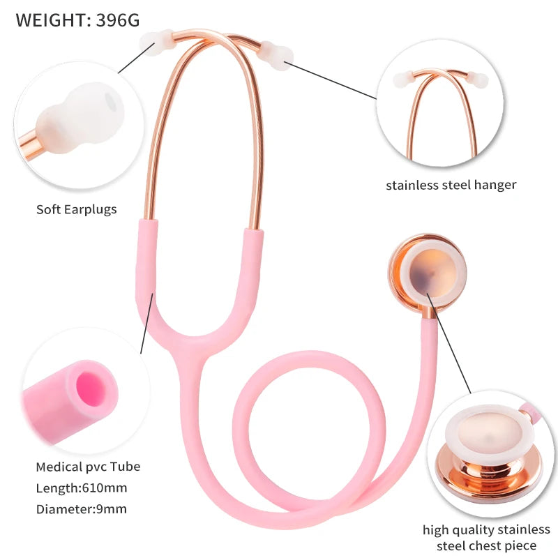 Professional Doctor Single Head Medical Stethoscope