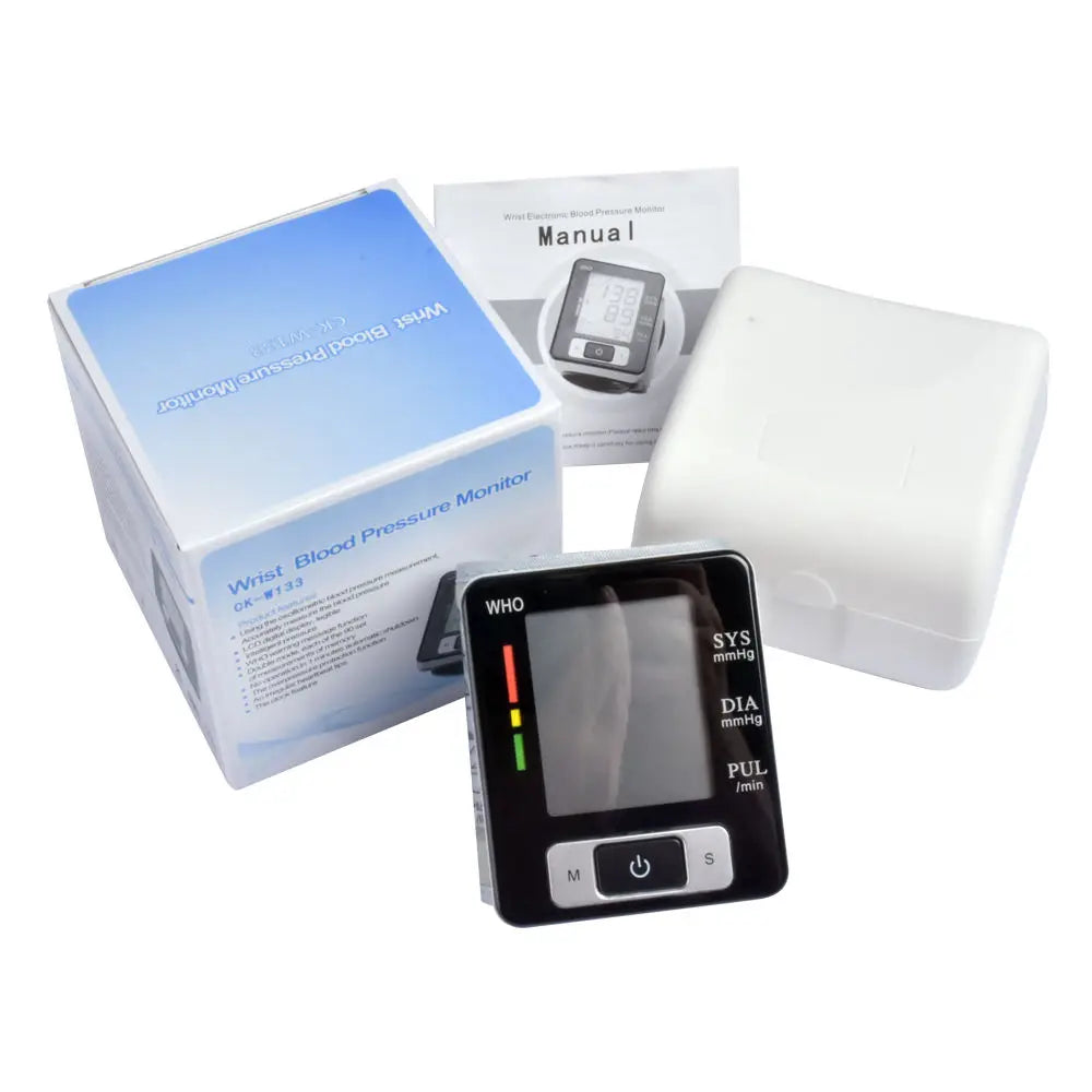 High Accuracy Digital Wrist Blood Pressure Monitor