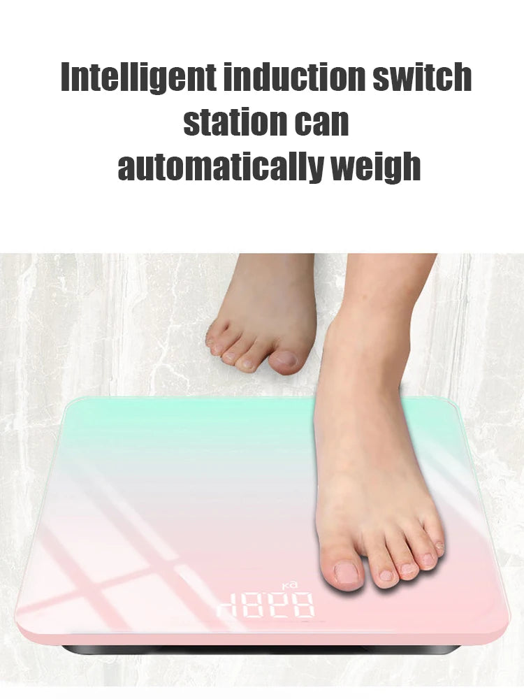 Gradient Color LCD Digital Weight Scale