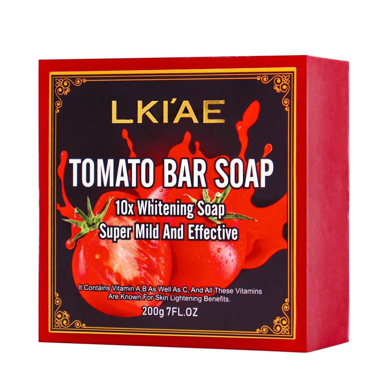 LKIAE Tomato Fruit Handmade Bar Soap