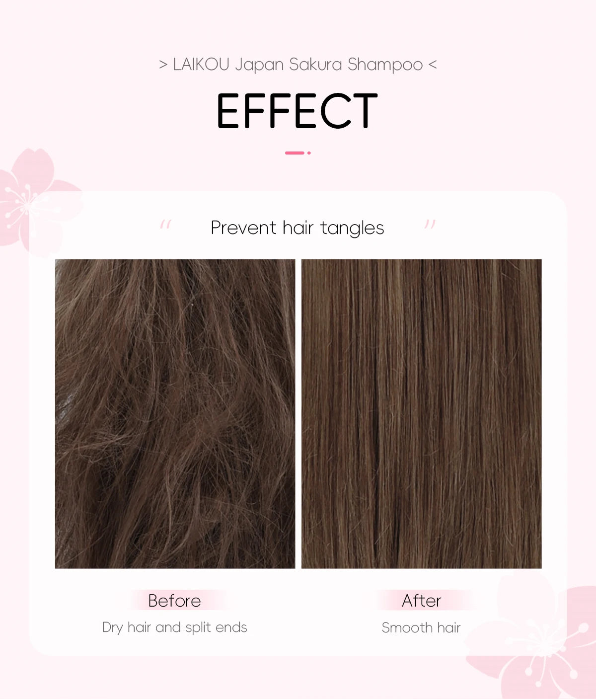 LAIKOU Japan Sakura Body Wash & Shampoo Set