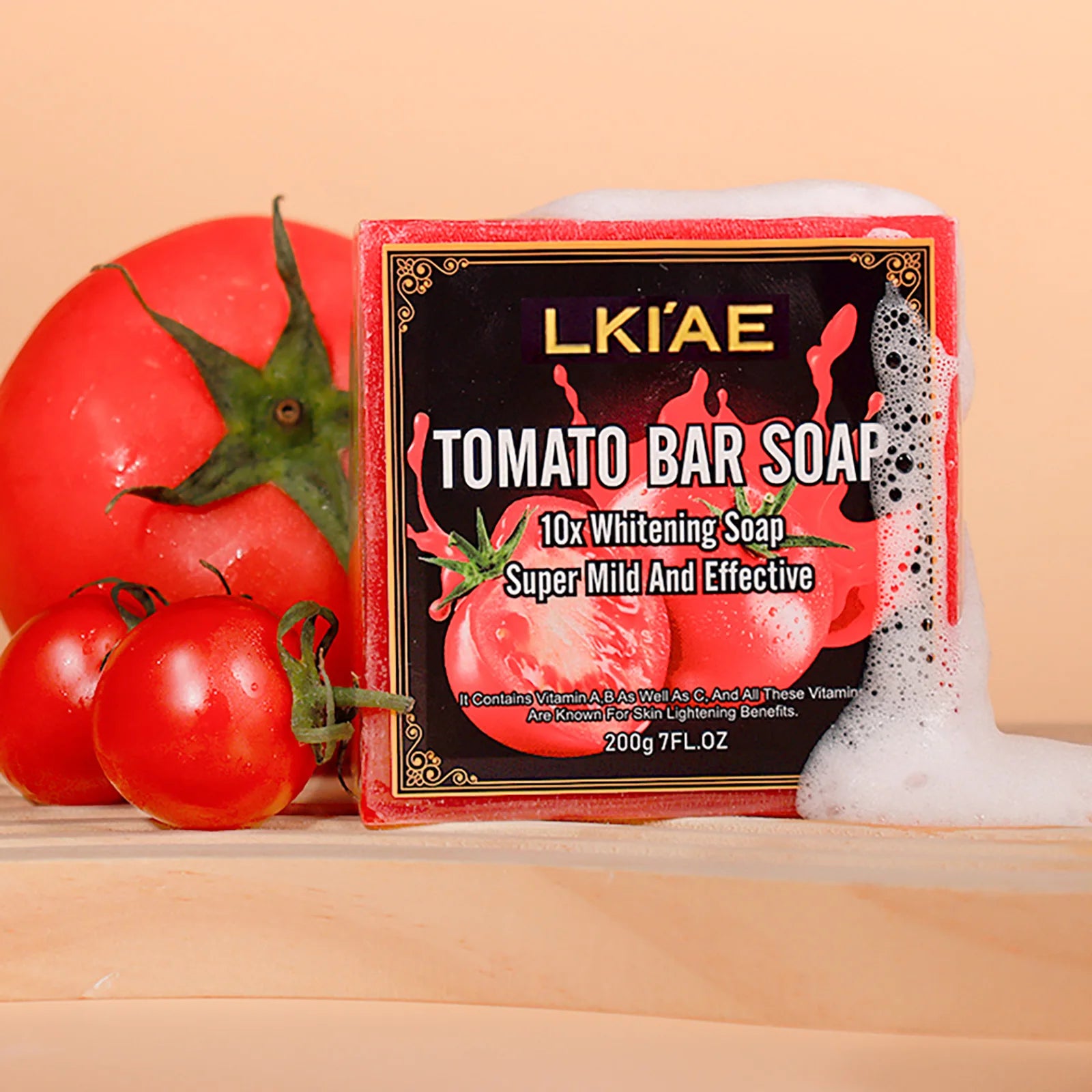 LKIAE Tomato Fruit Handmade Bar Soap