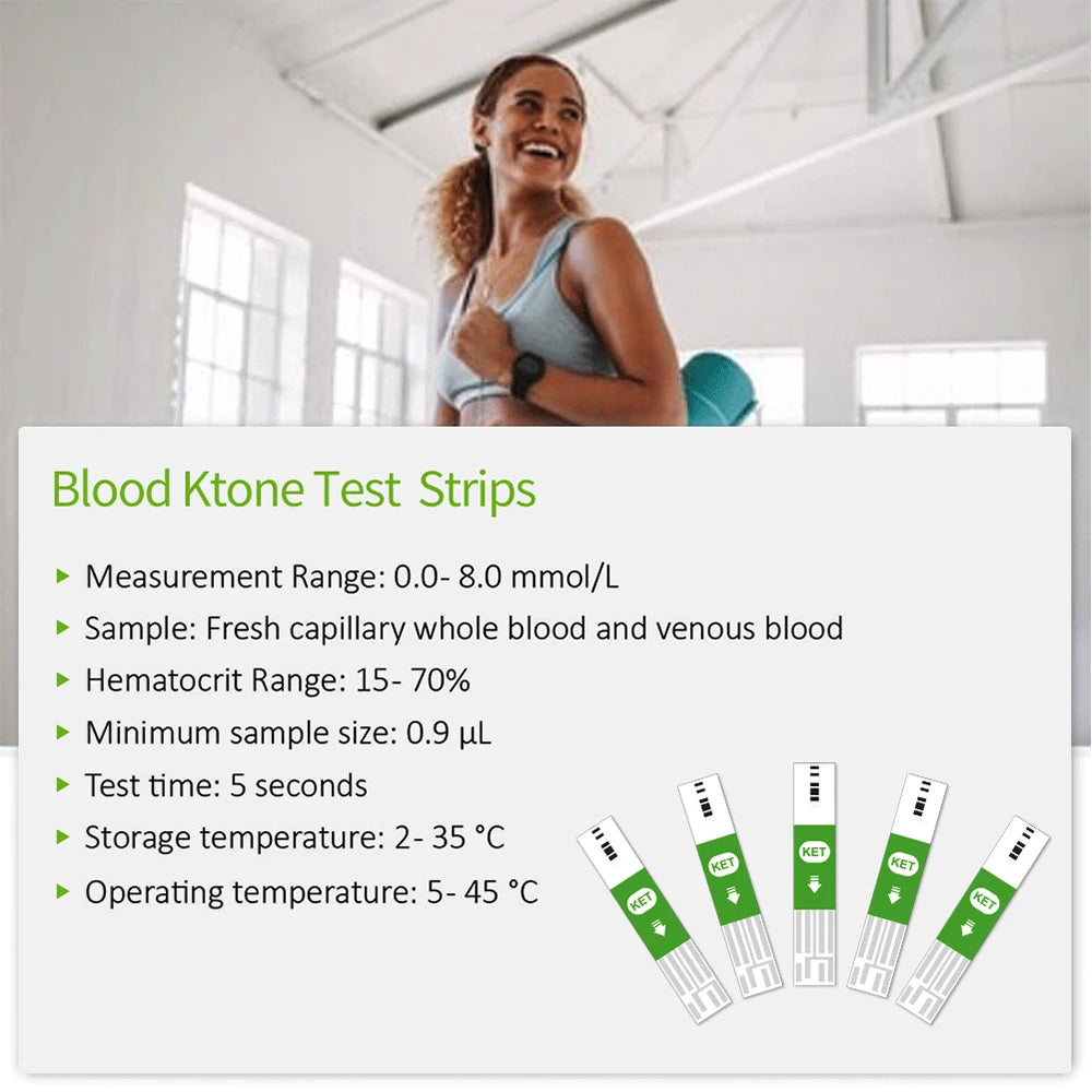 Fast Test Blood Ketone Meter Kit