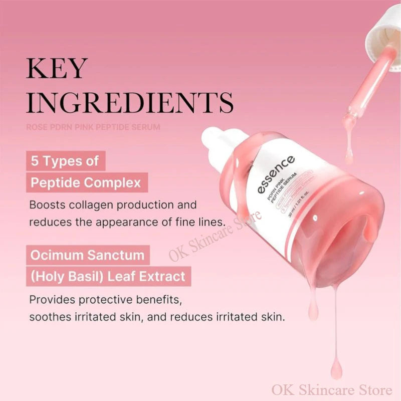 PDRN Pink Peptide Serum – Korean Niacinamide Essence