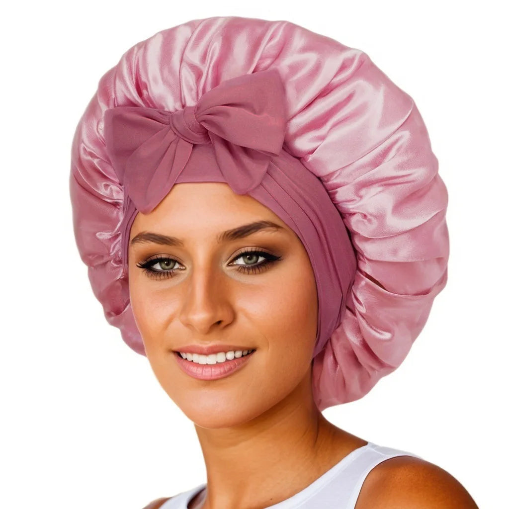 Satin Sleep Cap for Women & Men
